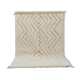 Large Beni Ouarain rug 325×200 – Handcrafted natural wool rug with soft diamond geometry, GO-946
