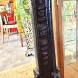 Table bistrot italienne en marbre et fonte