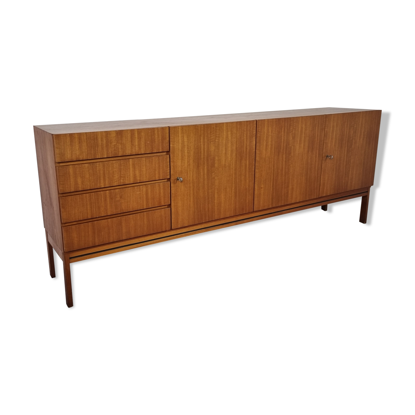 Scandinavian teak sideboard, 60s