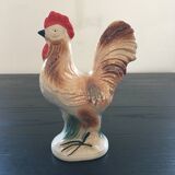Multicolored ceramic rooster