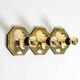 Set of three 1970s wall or ceiling lamps by Motoko Ishii for Staff Leuchten
