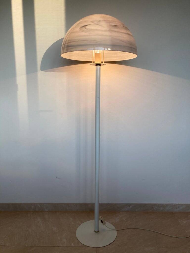 Big Midcentury Space age Design Floor Lamp "Mushroom", 1970s