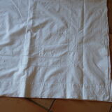 2 Antique flat sheets with JC monogram