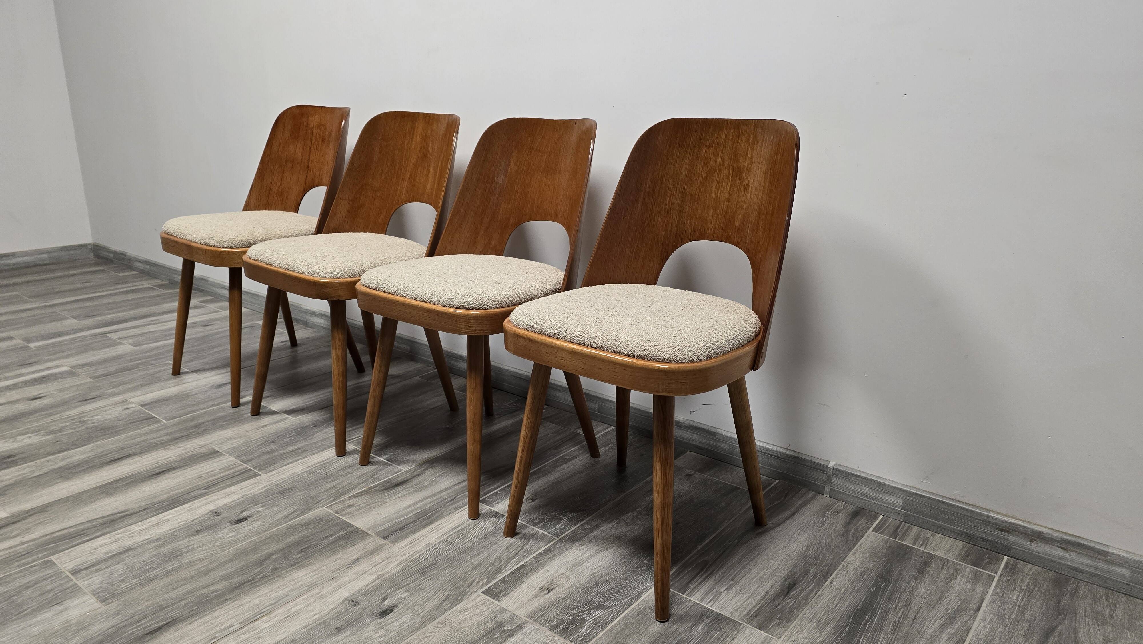 Dining Chairs from Oswald Haerdtl, 1950s, Set of 4