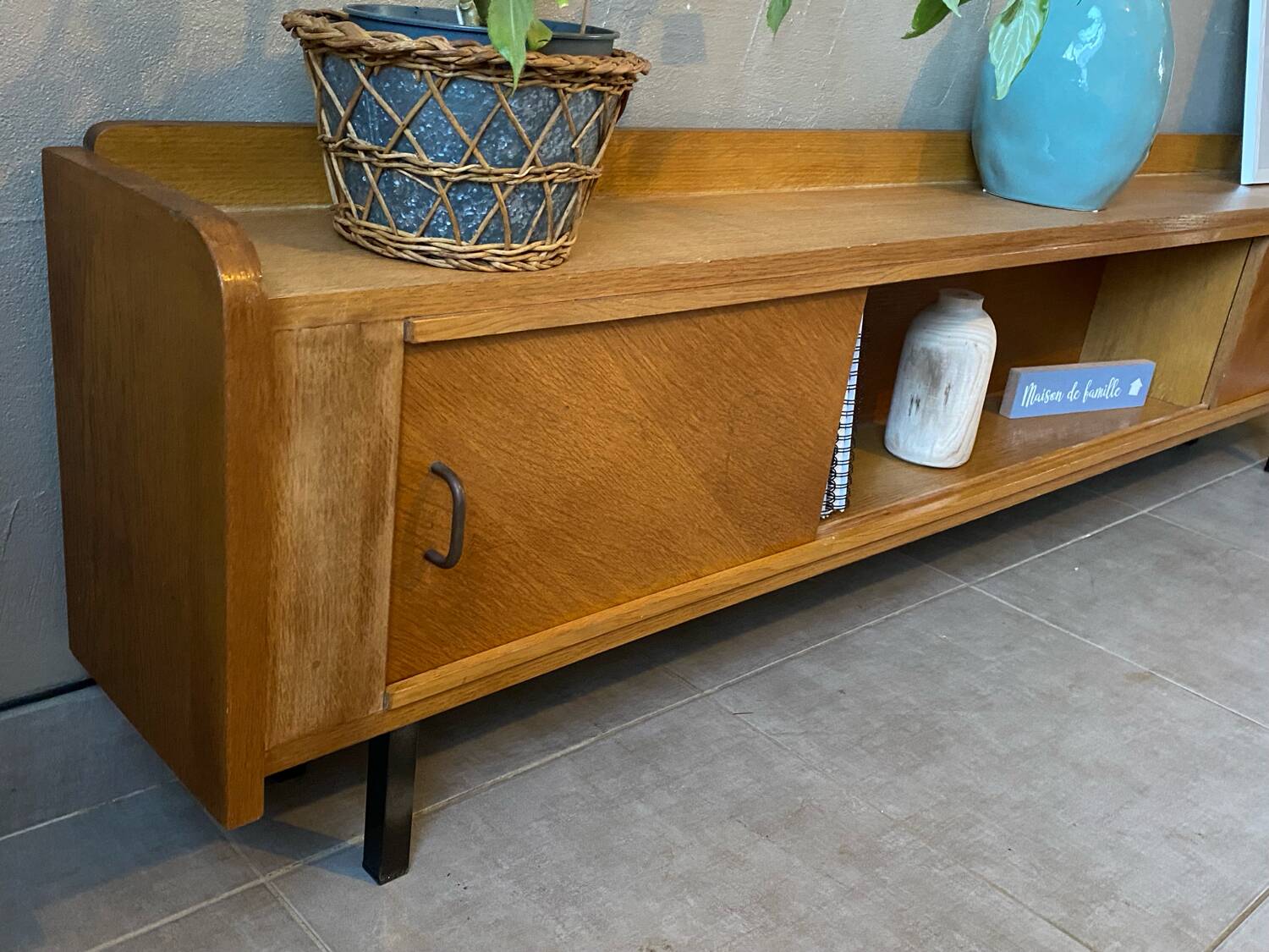 Vintage sideboard from the 60s (shallow)