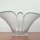 Vintage Danish glass bowl by Holmegaard, 1970s