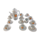 Bareuther porcelain coffee set 14 pieces 1970 waldsassen