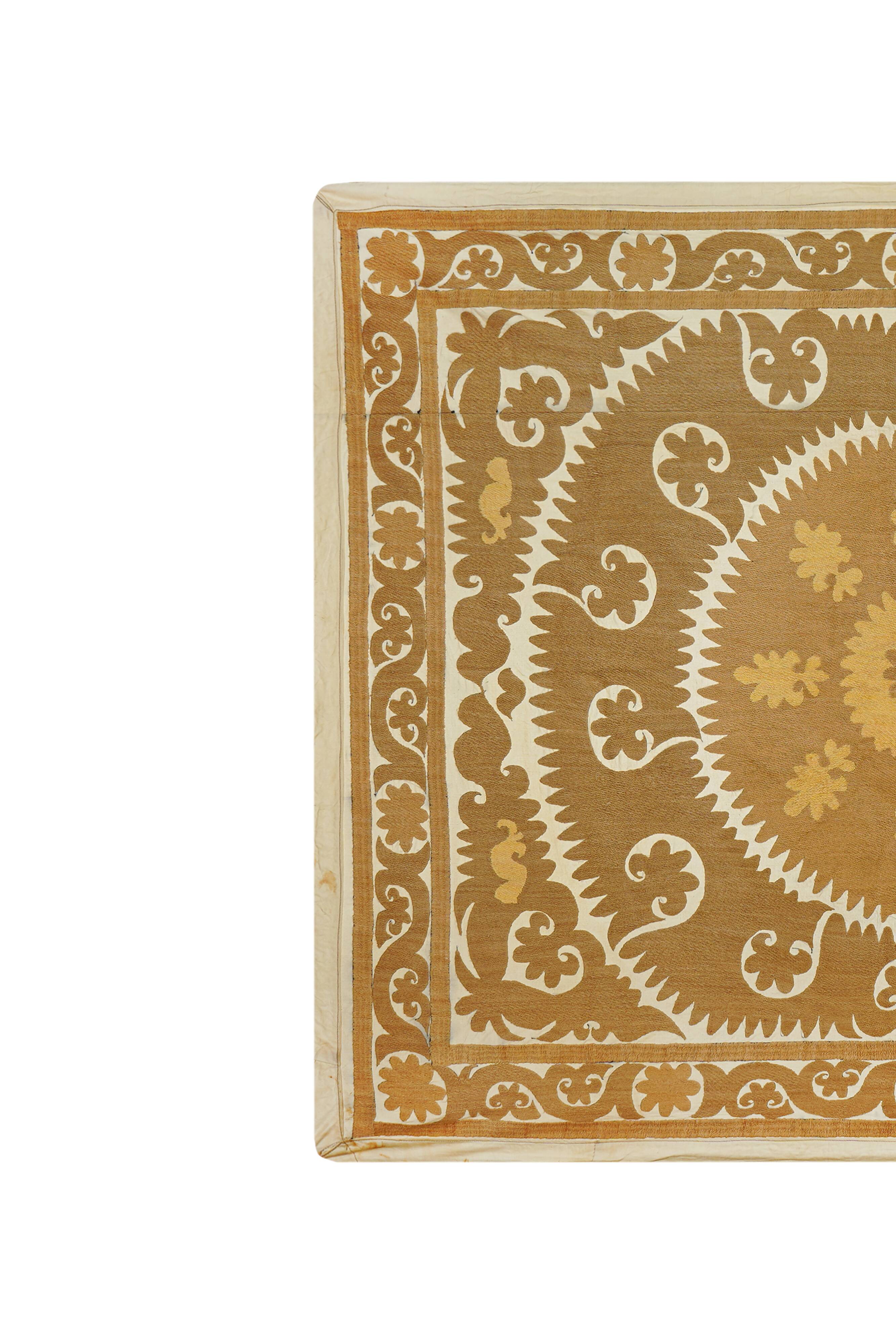 Hand-knotted rug, vintage Turkish rug 113x134 cm