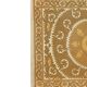 Hand-knotted rug, vintage Turkish rug 113x134 cm
