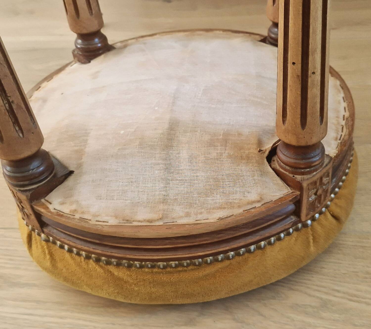 Antique Louis XVI style stool