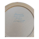 6 plates plated sandstone Sarreguemines Chamonix