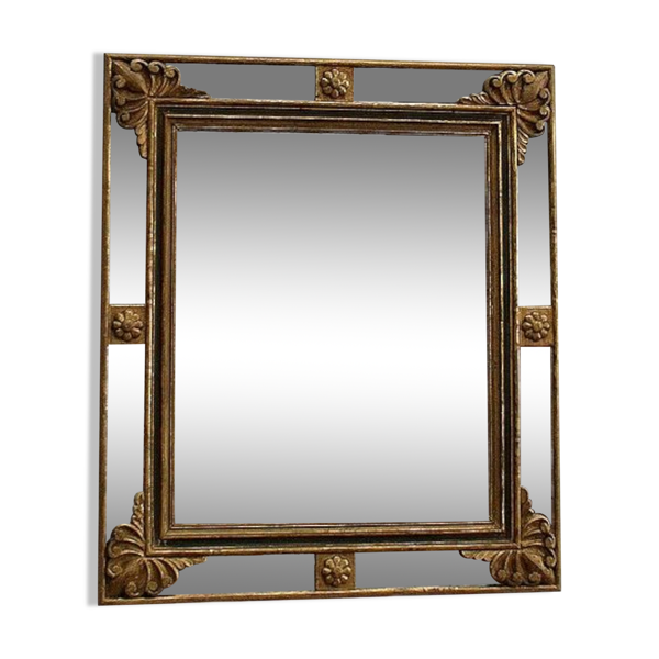 Miroir rectangulaire à parecloses - début xxe — Beyit