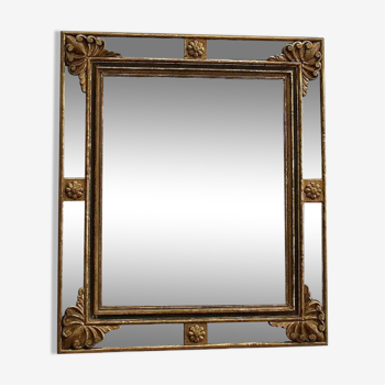 Rectangular mirror with Parecloses - Early twentieth century