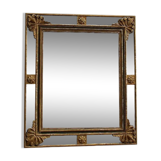 Miroir rectangulaire à parecloses - début xxe