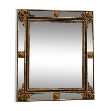 Rectangular mirror with Parecloses - Early twentieth century