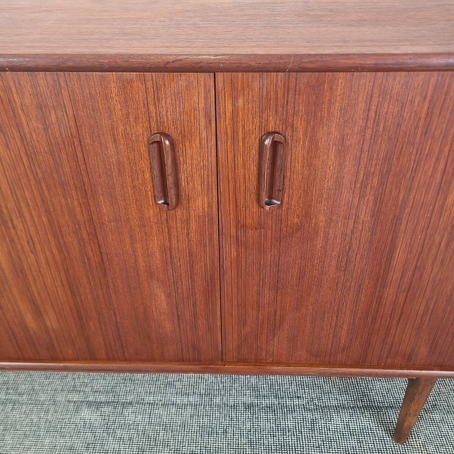 Vintage Danish teak enfilade from the 1960s.