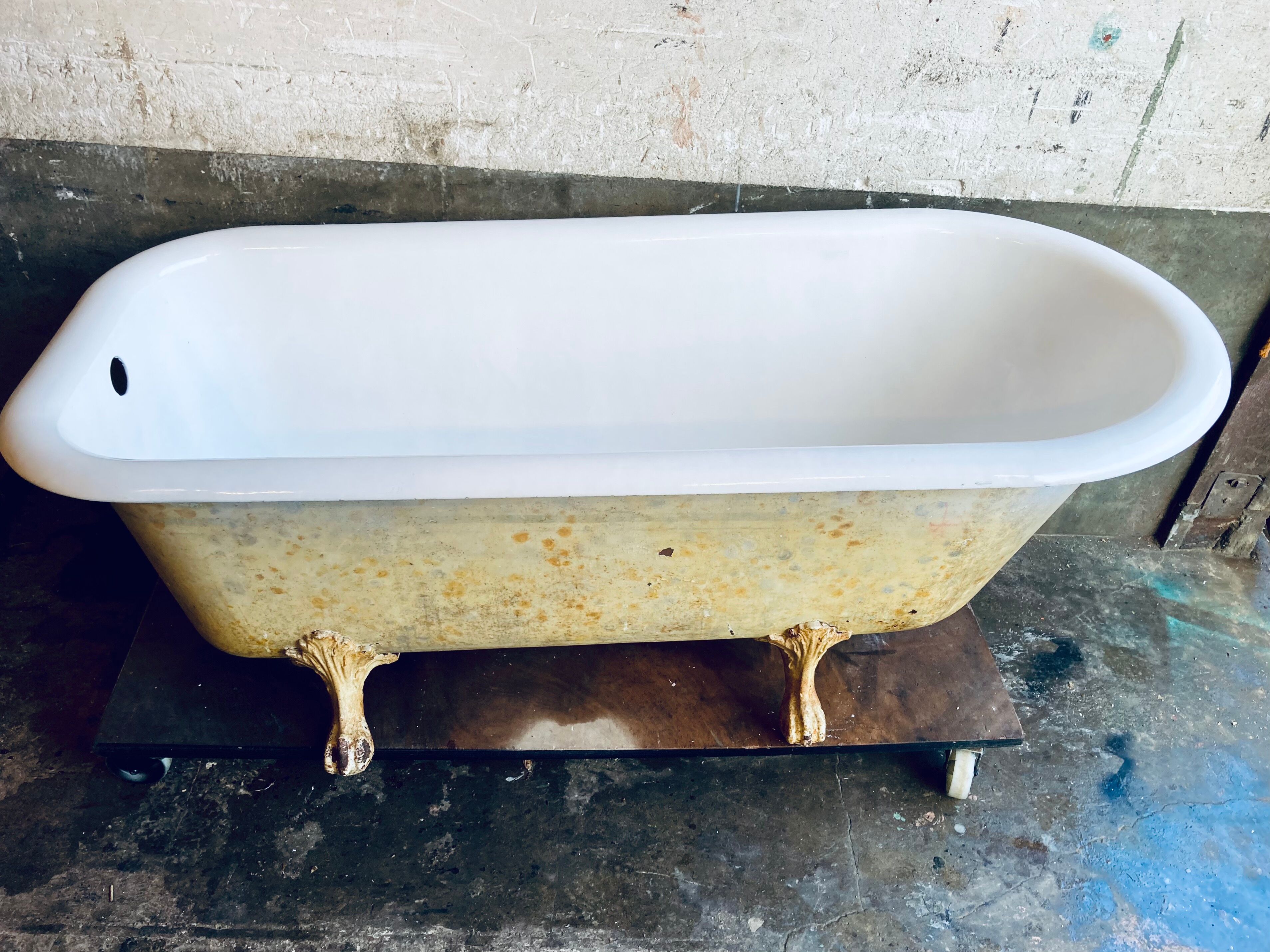 Baignoire en fonte