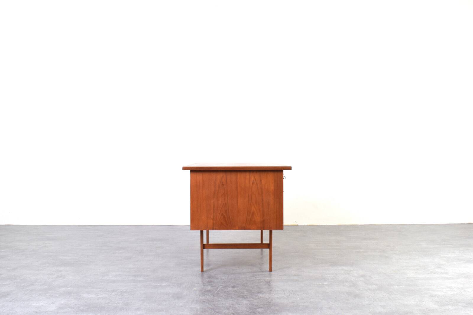 Mid-Century Danish Teak Executive Desk, 1960s.