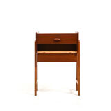 1950s Danish Teak and Oak Side Table / Chest of Drawers