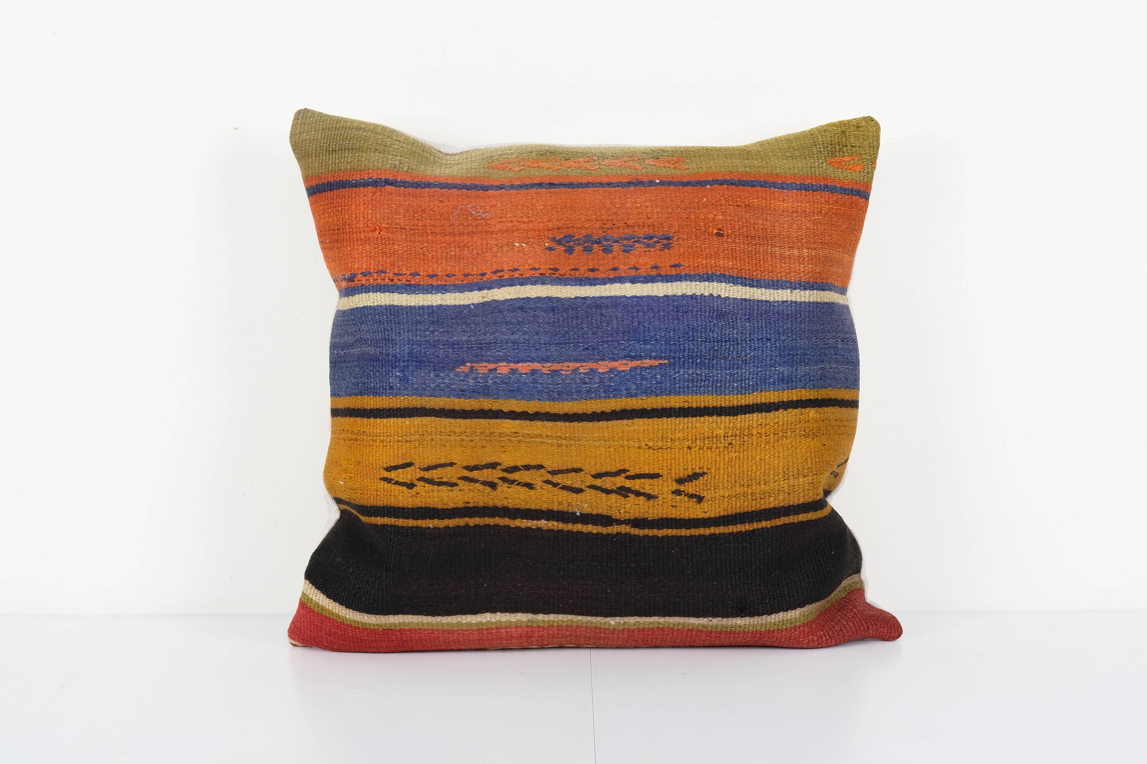 Handmade turkish kilim pillow
