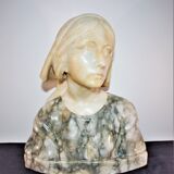Bust of Joan of Arc by Guglielmo Pugi (1850-1915), c. 1900