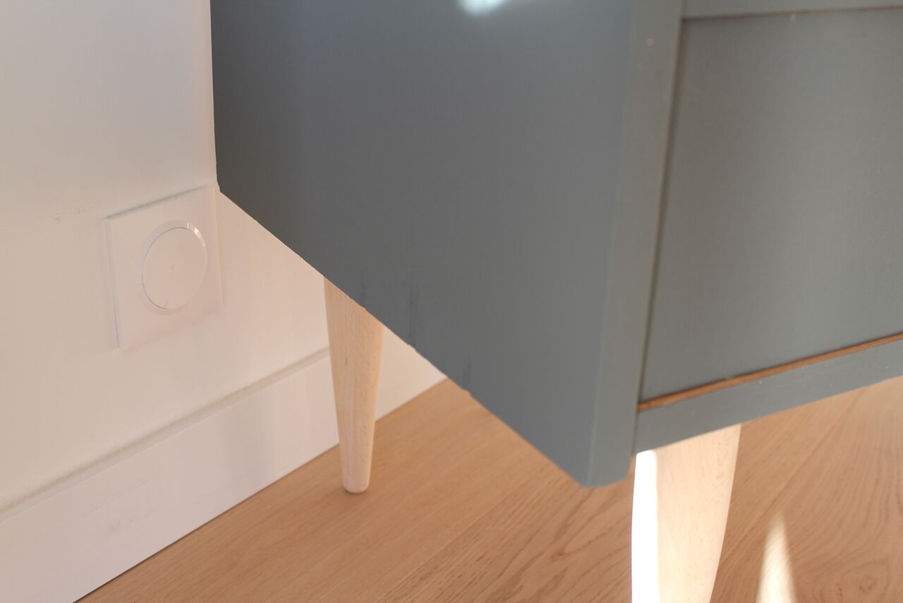 Repainted vintage dresser