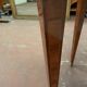 Louis XVI style pedestal table in rosewood veneer XX century