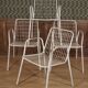 Série de 4 fauteuils EMU modèle Rio 1960