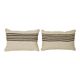Set of 2 vintage kilim cushion covers 30x51 cm