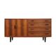 Commode en palissandre, design danois, années 1970, designer : Carlo Jensen, production :