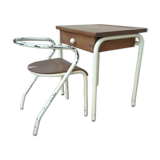 Desk and child chair by Jacques Hitier