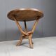 Table d'appoint vintage art tribal, années 60