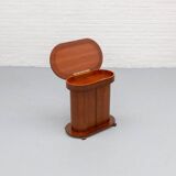 Dutch Art Deco Hinged Top Sidetable