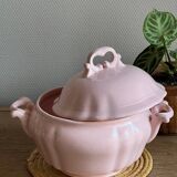 Pink soup tureen