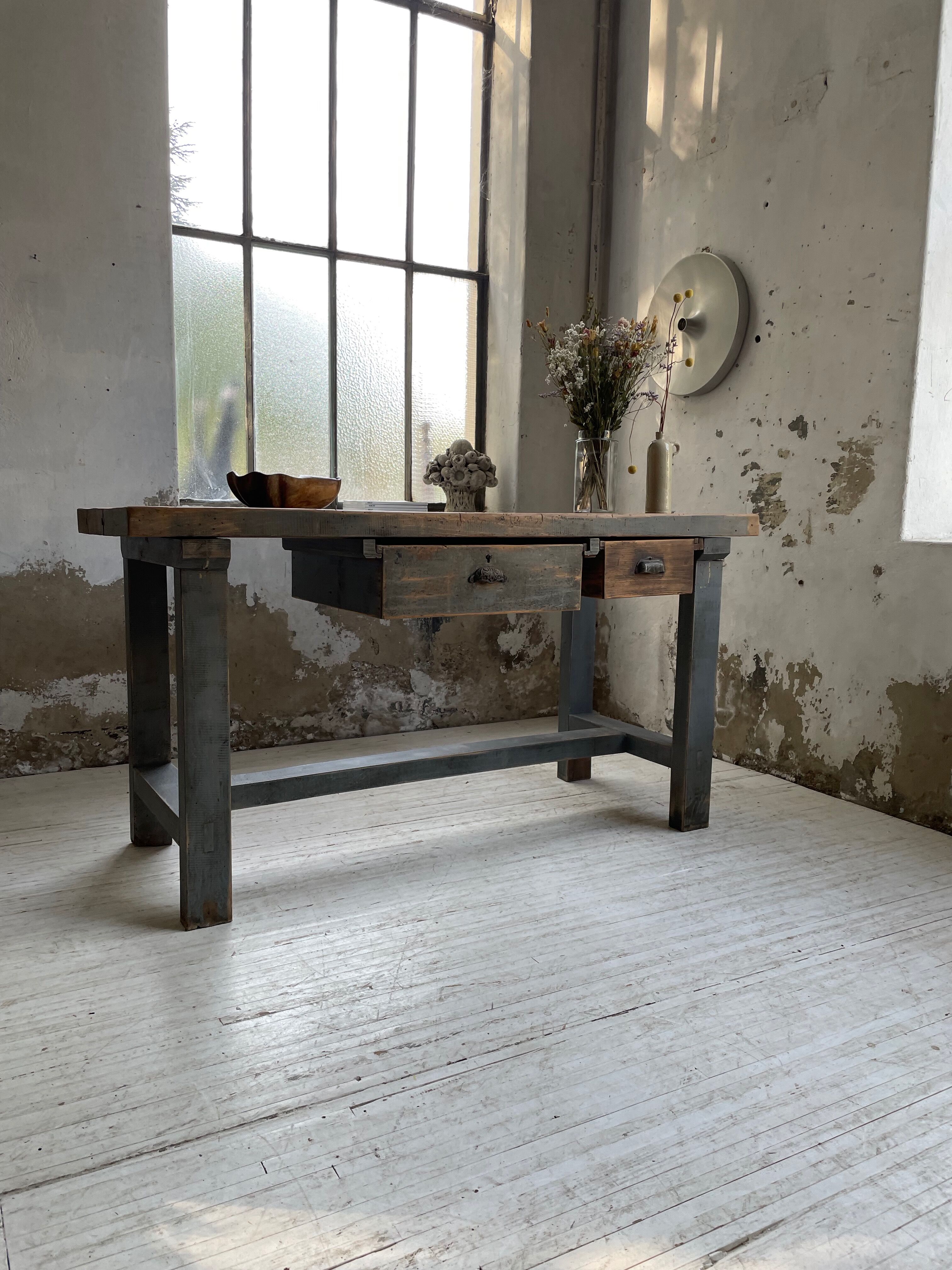 Established central island beech solid 170cm