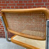 Cesca design chair b32 model in chrome