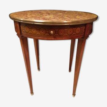 Louis XVI-style round side table