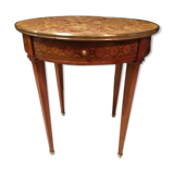 Louis XVI-style round side table