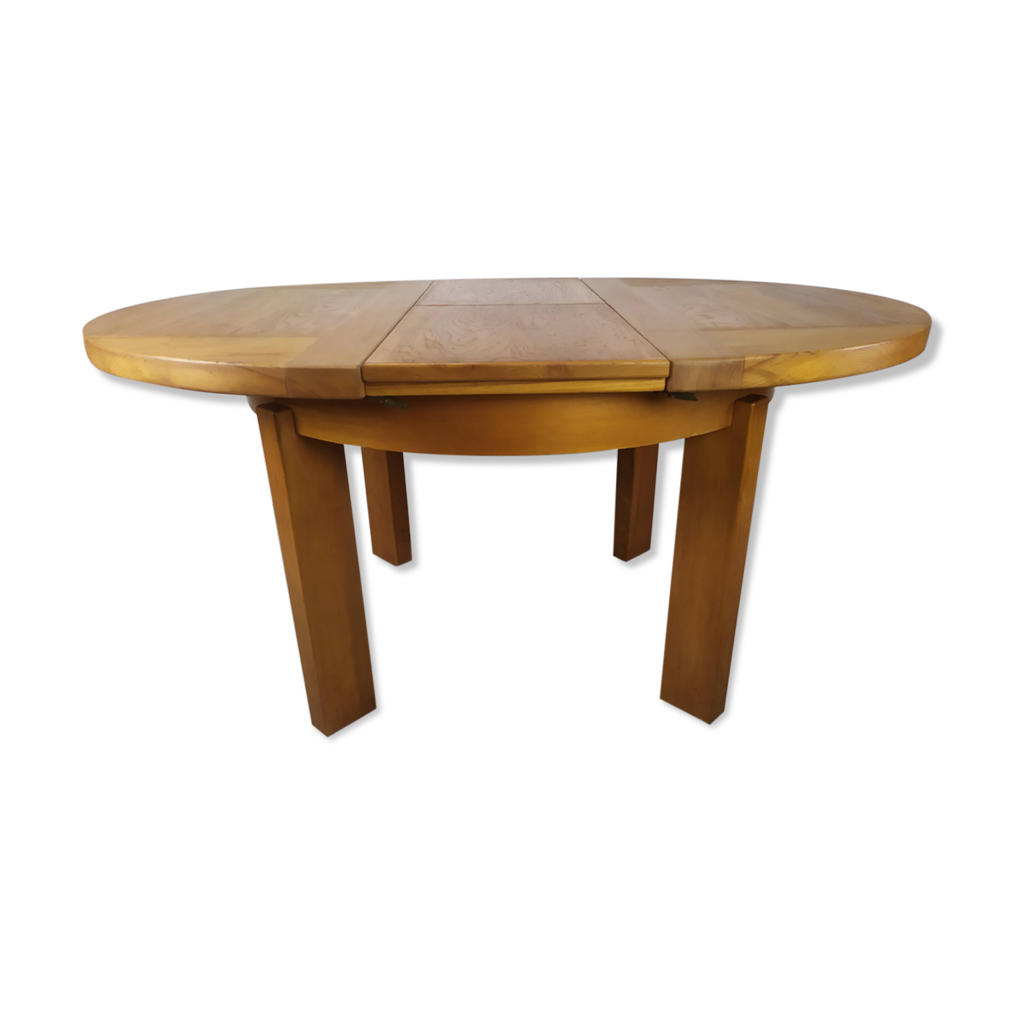Renewed elm round table