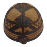 African bowl made of tortoise wood