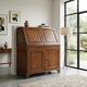 Antique walnut sideboard with pine drawers, Italy, 19th century.