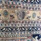 Very beautiful antique Persian carpet Tabriz very fine silk 135x160 cm