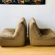 Atelier Dunlopillo vintage 2 drivers and 1 pouf