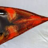 Huge fruit bowl signed Luc, Vallauris, 1950s/1960s