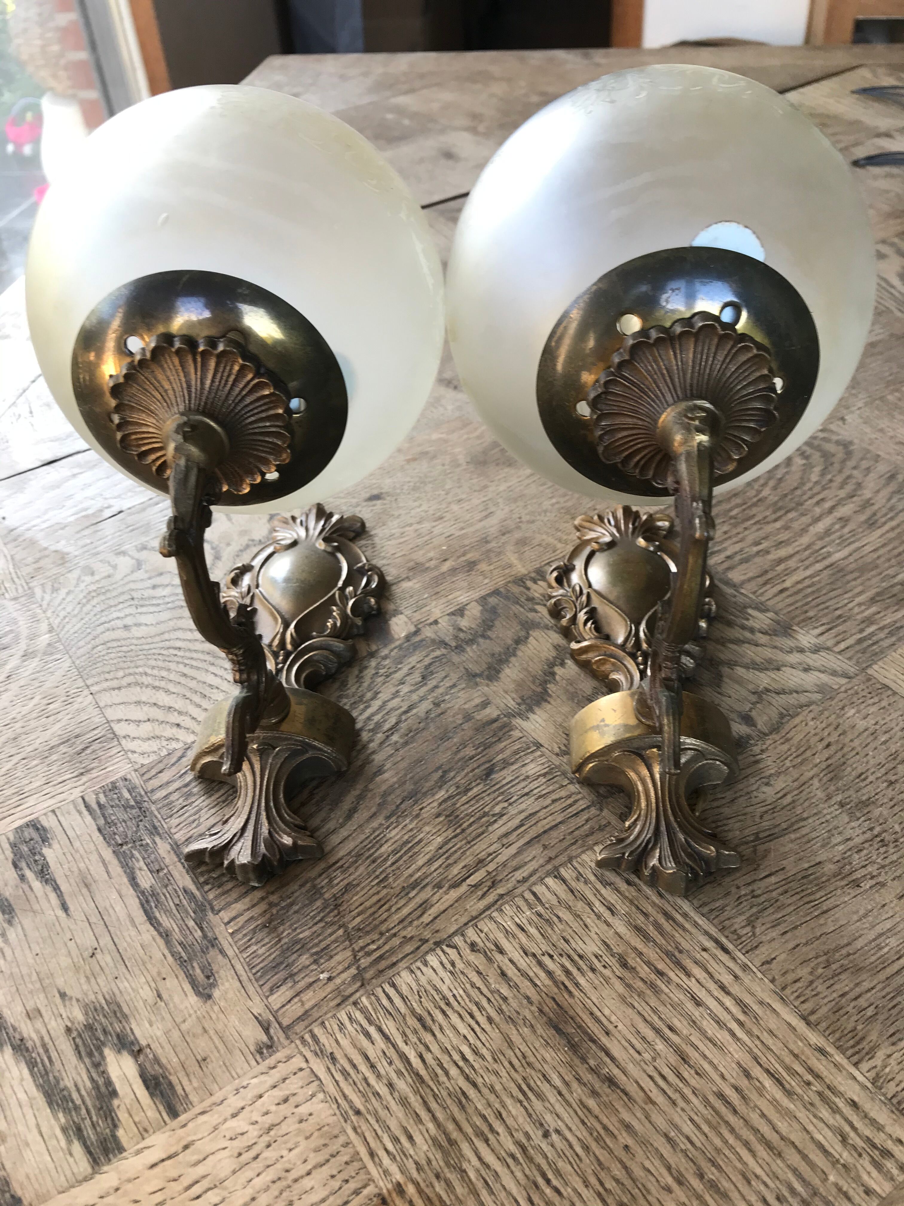 Pair of vintage sconces