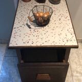 Meuble / commode ancien 2 tiroirs restauré