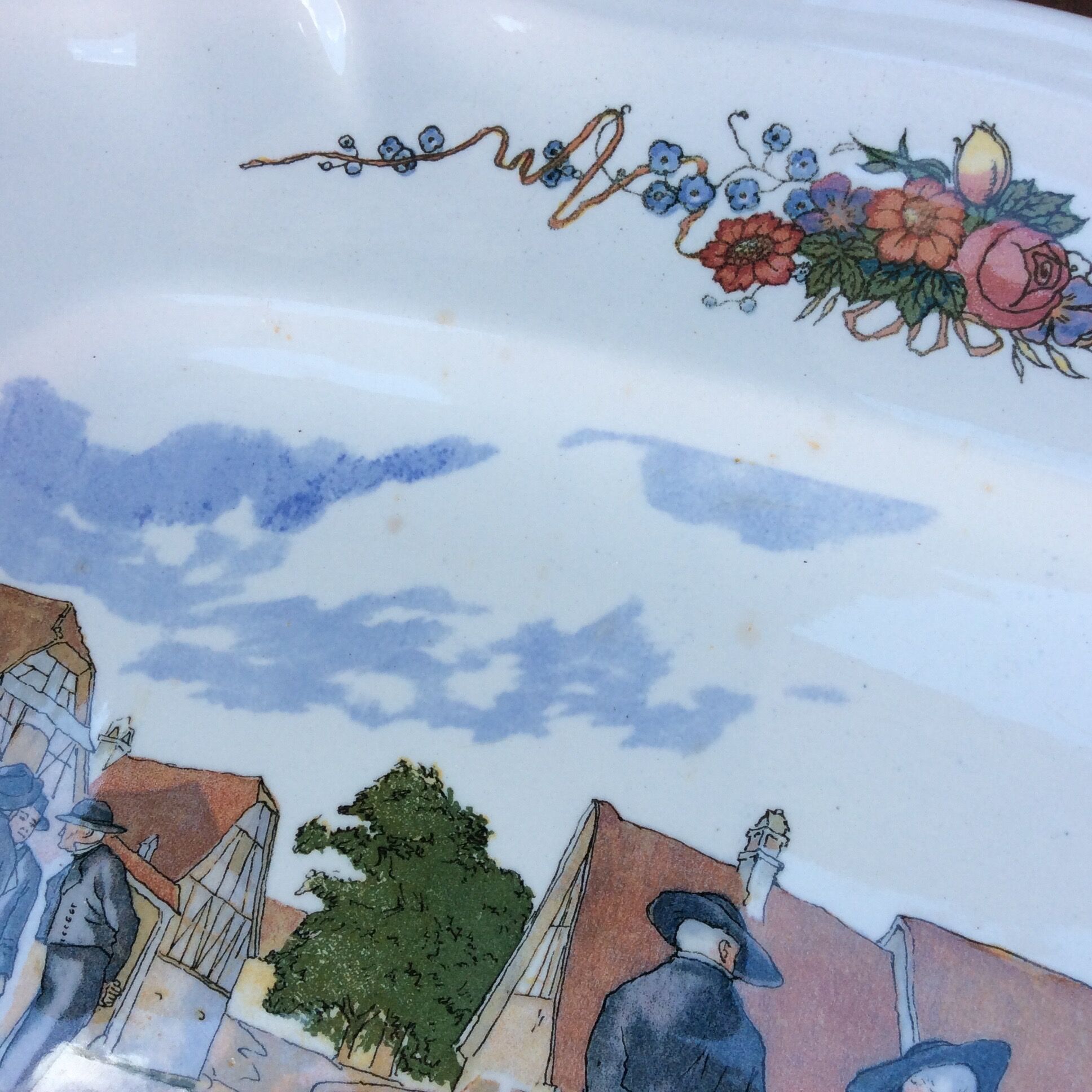 Obernai Sarreguemines Loux meat dish