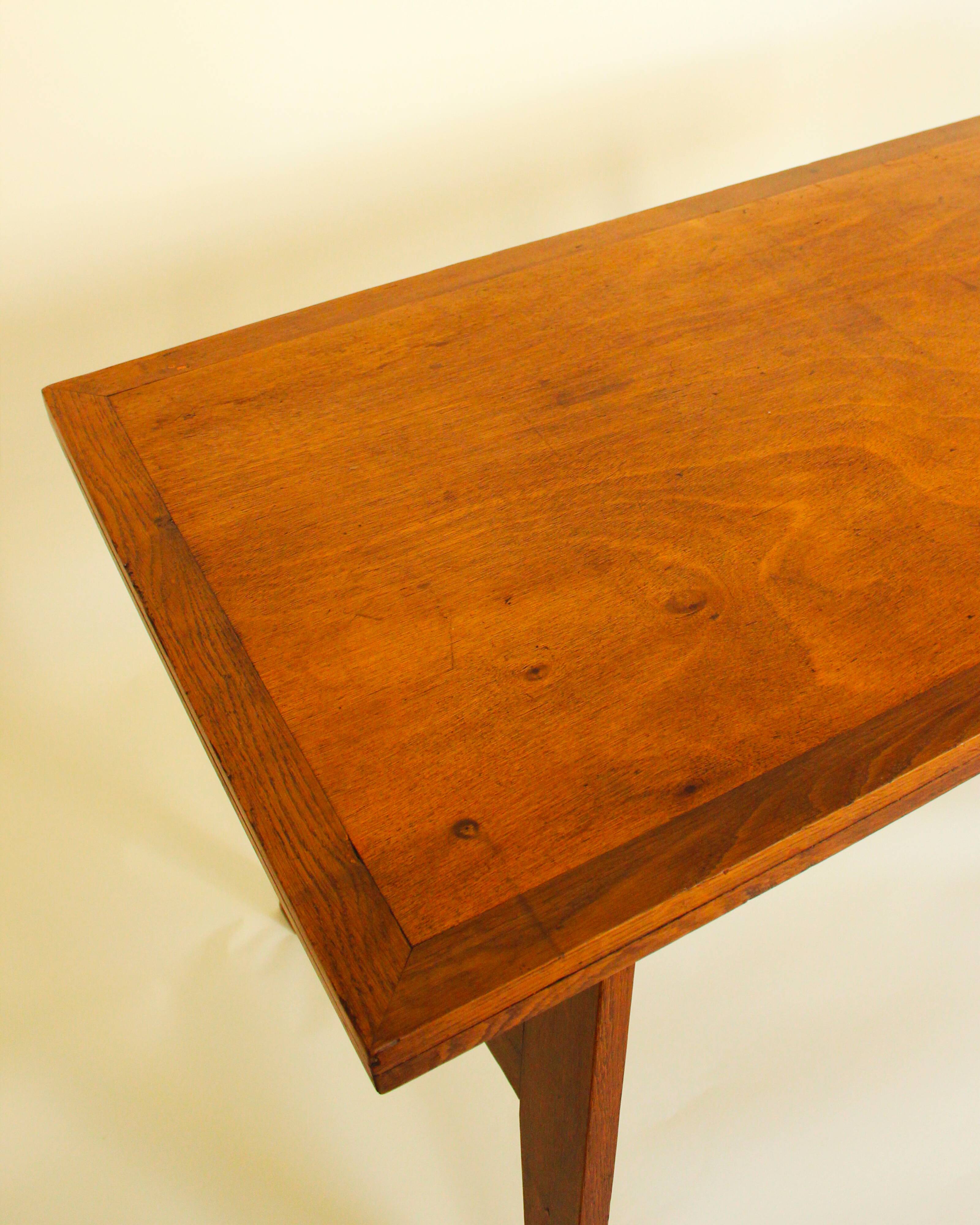 Table by René Gabriel, Reconstruction period