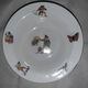2 bowls of porridge child porcelain of Limoges art deco period