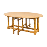 Scandinavian pine gateleg table 1970s